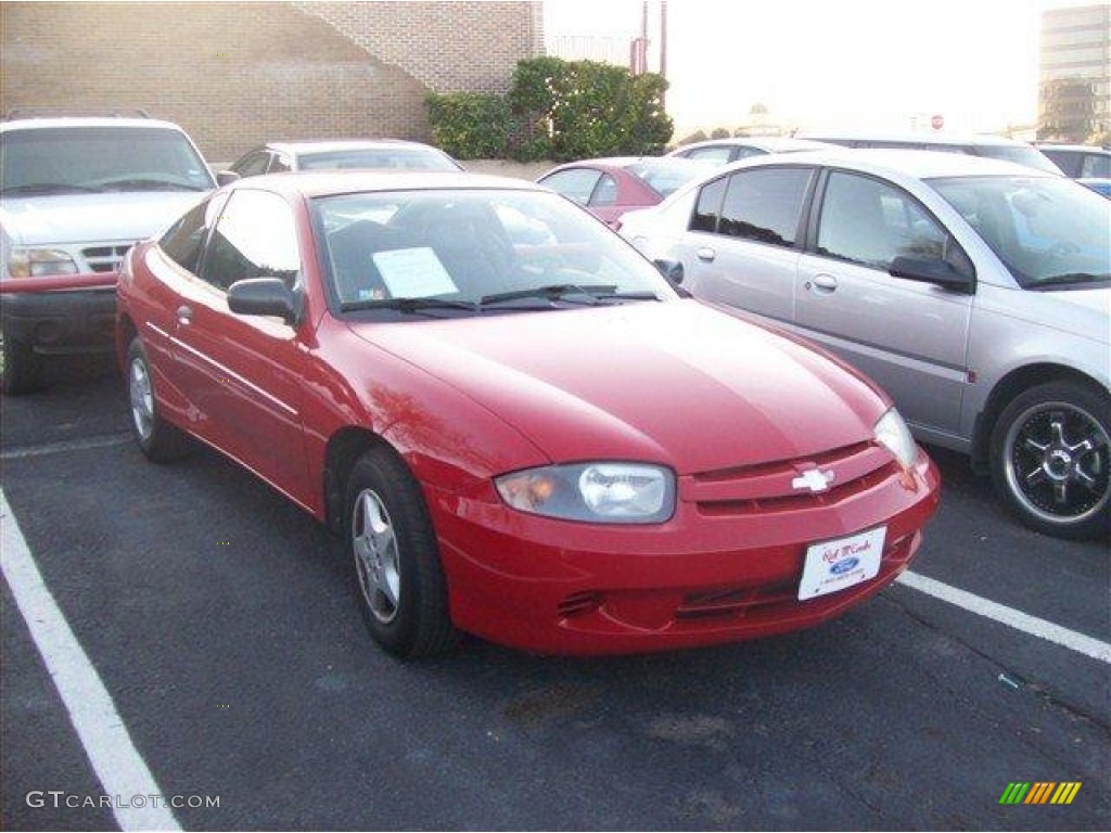 2003 Cavalier Coupe - Victory Red / Graphite Gray photo #1