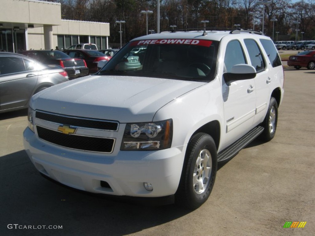 2011 Tahoe LT - Summit White / Light Titanium/Dark Titanium photo #1