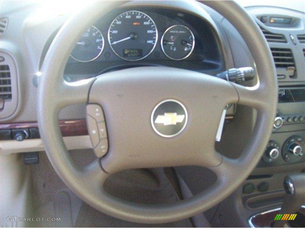 2007 Malibu LS Sedan - Sandstone Metallic / Cashmere Beige photo #14