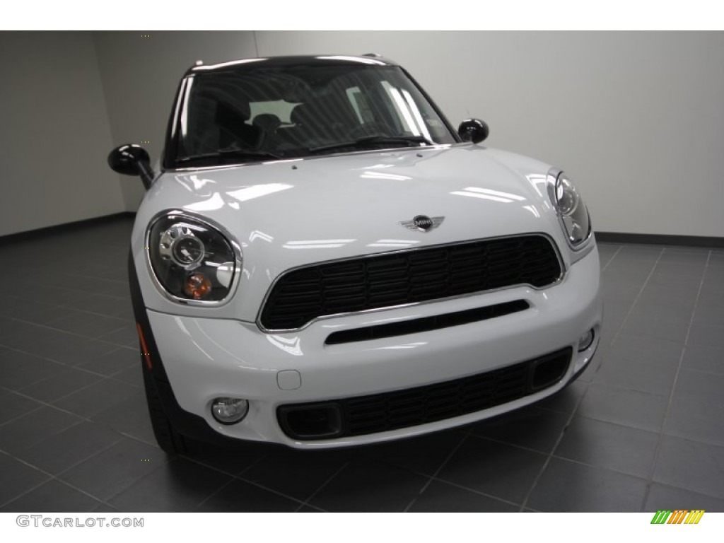 2012 Cooper S Countryman - Light White / Carbon Black photo #2