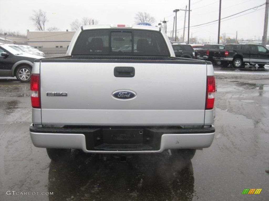 2006 F150 STX SuperCab 4x4 - Silver Metallic / Medium/Dark Flint photo #6