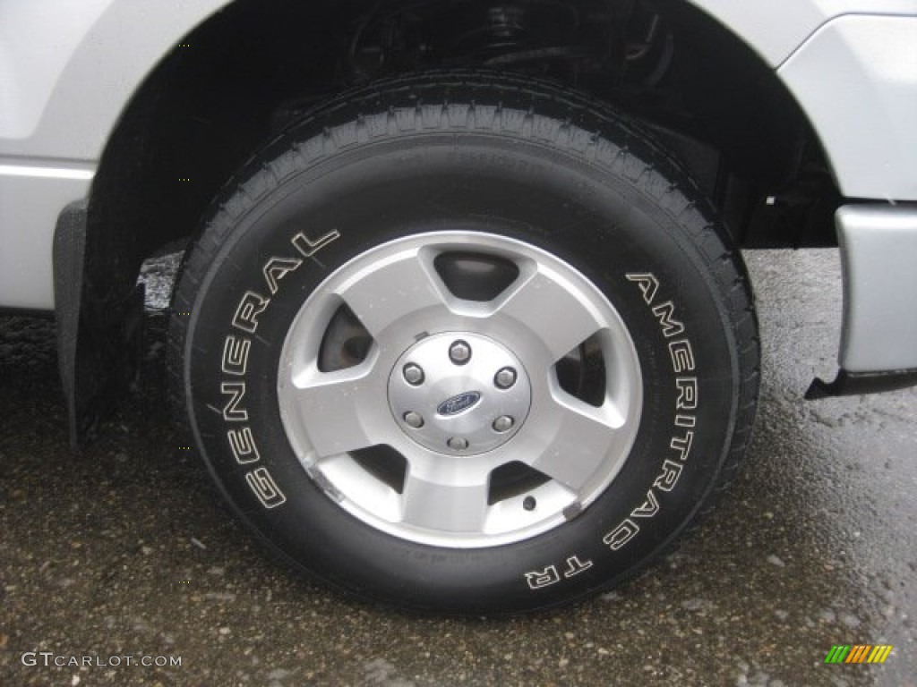 2006 F150 STX SuperCab 4x4 - Silver Metallic / Medium/Dark Flint photo #11