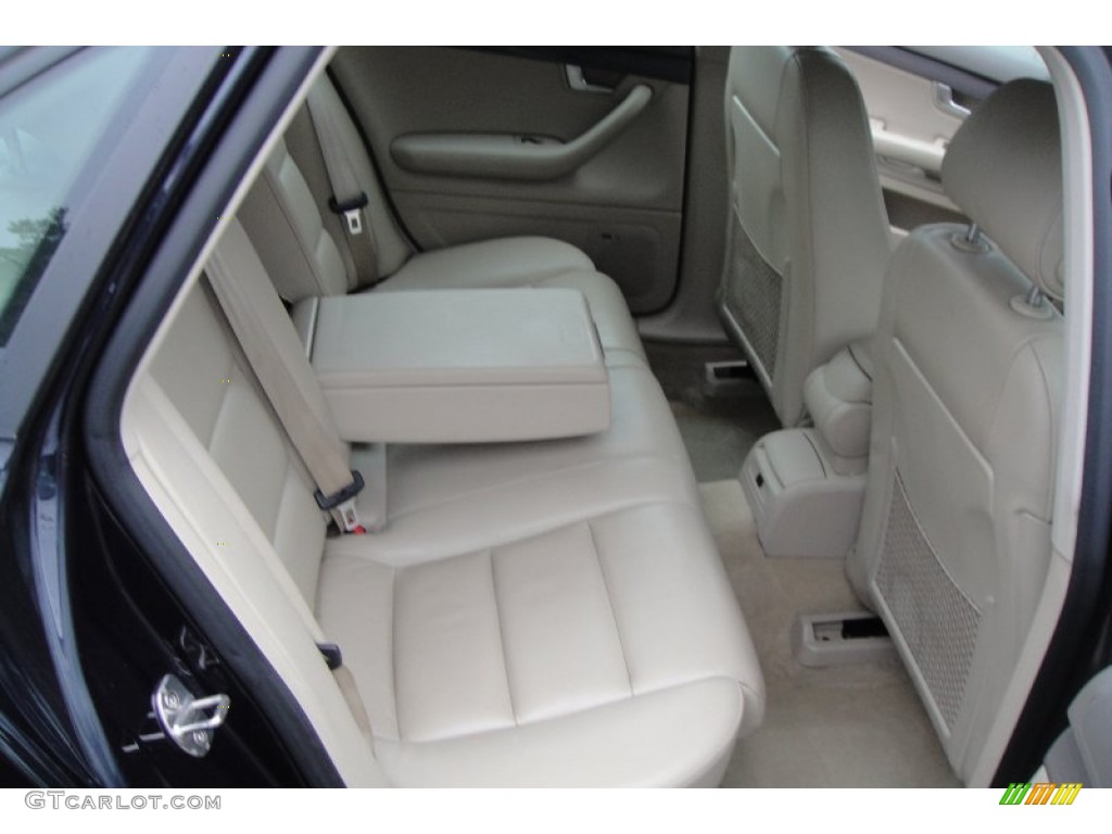 2003 A4 1.8T Sedan - Ming Blue Pearl Effect / Platinum photo #8