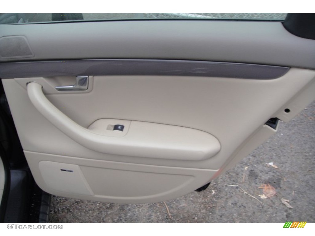 2003 A4 1.8T Sedan - Ming Blue Pearl Effect / Platinum photo #18