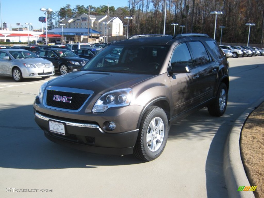 Medium Brown Metallic GMC Acadia