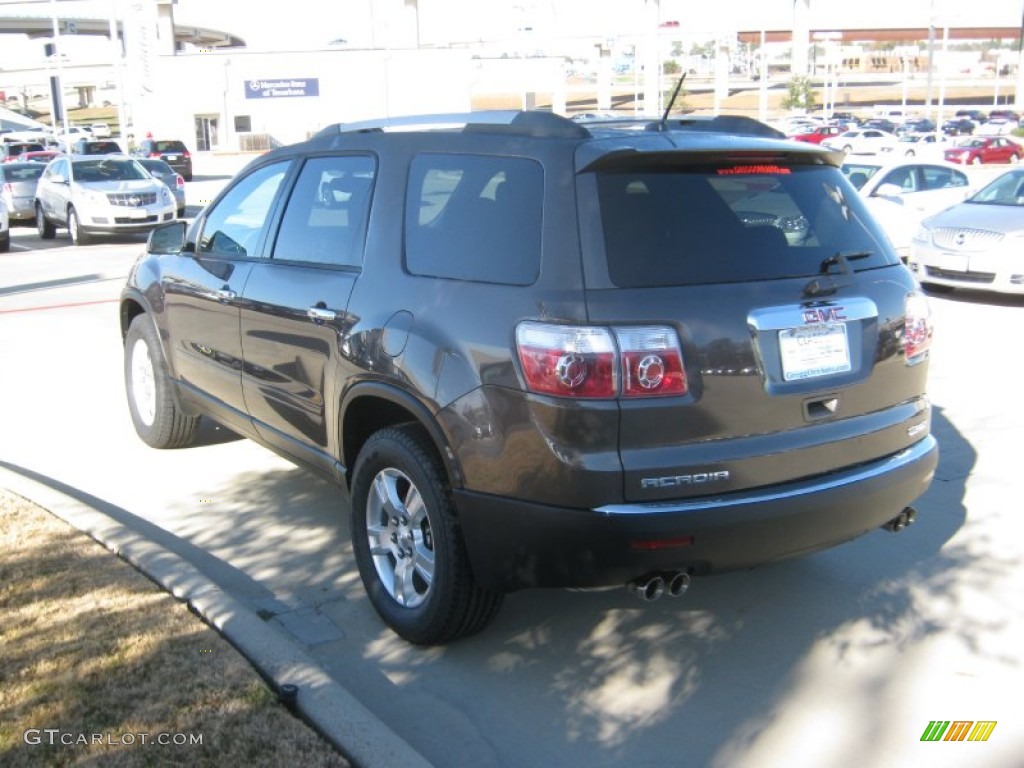 2012 Acadia SL - Medium Brown Metallic / Ebony photo #3