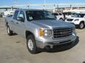 2012 Quicksilver Metallic GMC Sierra 1500 SLE Crew Cab 4x4  photo #7