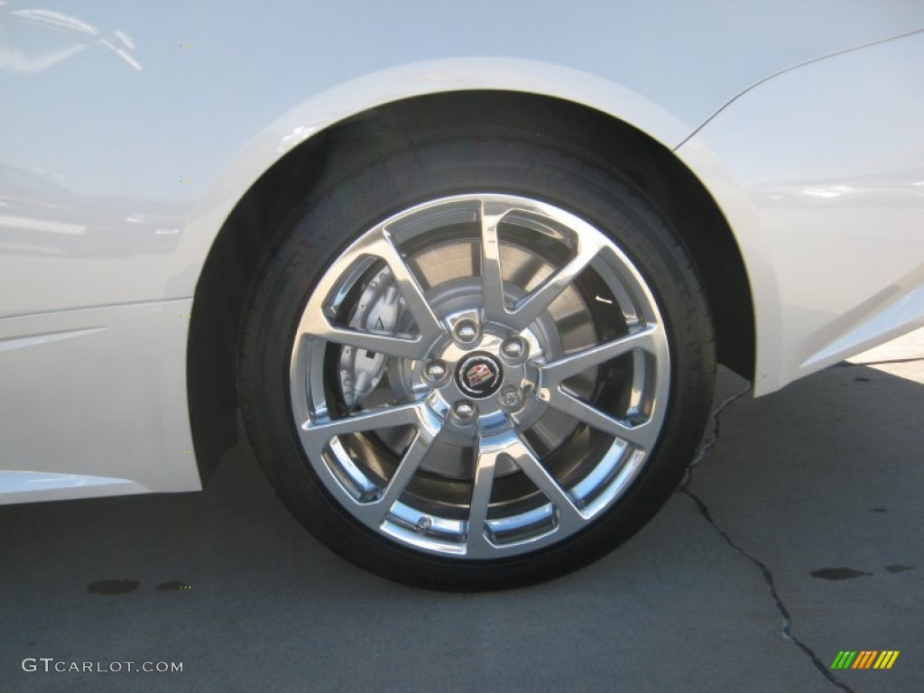 2012 CTS -V Coupe - White Diamond Tricoat / Ebony/Ebony photo #17