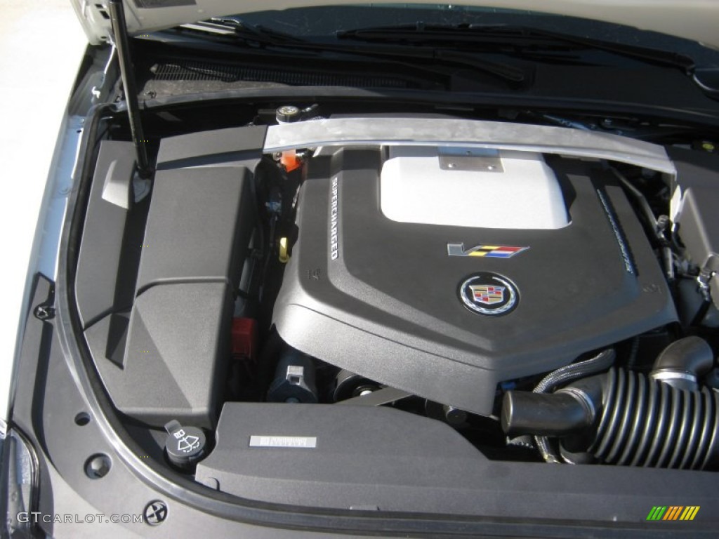 2012 Cadillac CTS -V Coupe 6.2 Liter Eaton Supercharged OHV 16-Valve V8 Engine Photo #58847990