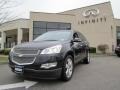 2009 Black Granite Metallic Chevrolet Traverse LTZ AWD  photo #1