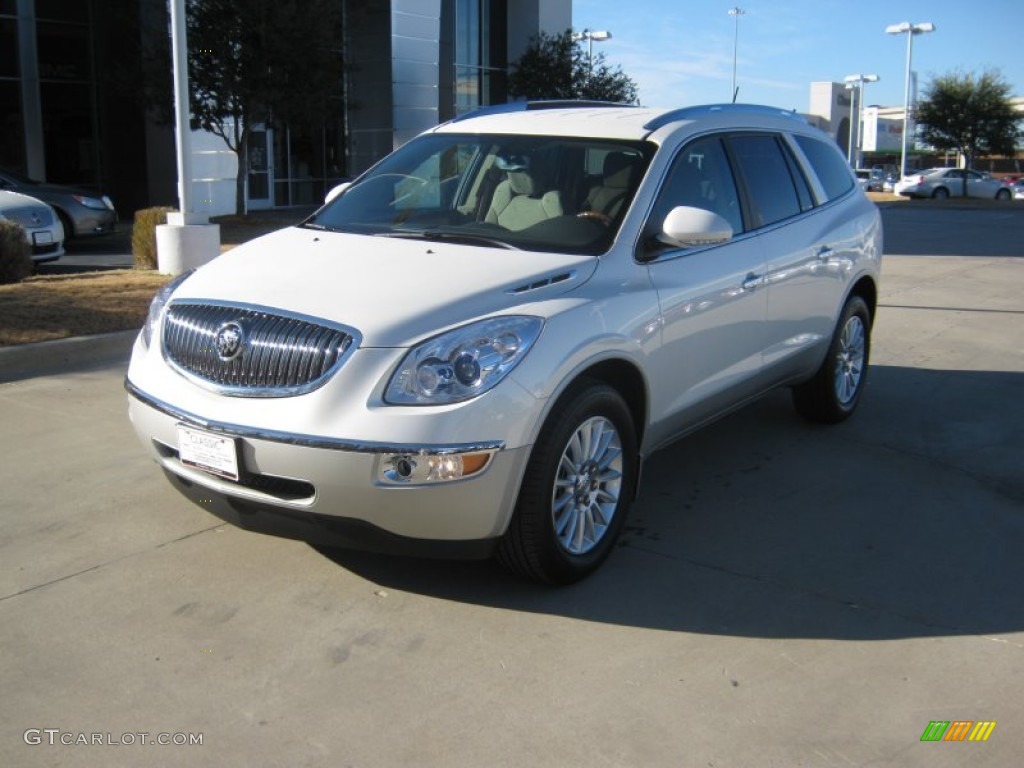 2012 Enclave FWD - White Diamond Tricoat / Cashmere photo #1