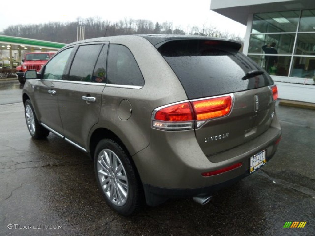 2012 MKX AWD - Mineral Gray Metallic / Charcoal Black photo #3