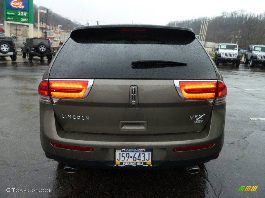 2012 MKX AWD - Mineral Gray Metallic / Charcoal Black photo #4