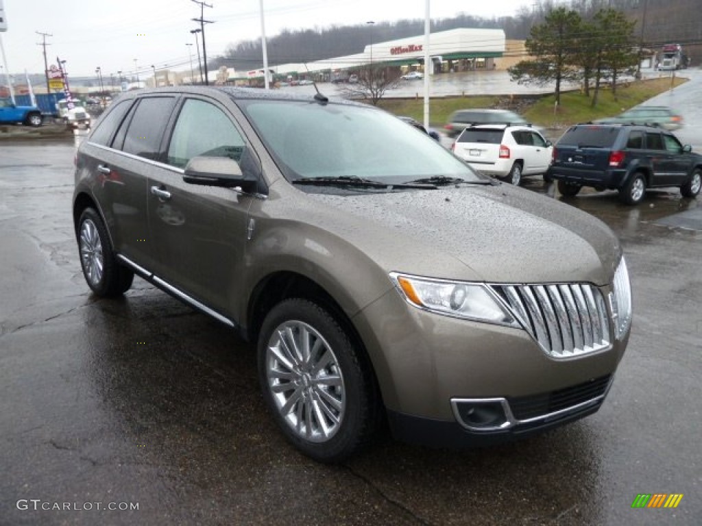 2012 MKX AWD - Mineral Gray Metallic / Charcoal Black photo #7