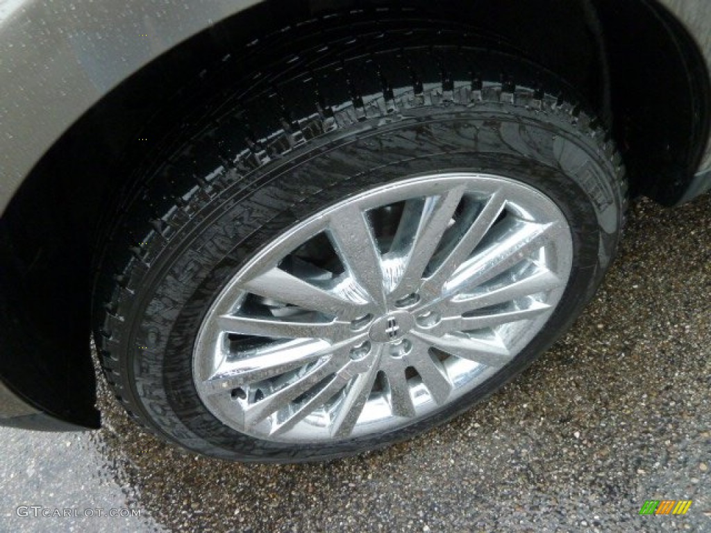 2012 MKX AWD - Mineral Gray Metallic / Charcoal Black photo #9