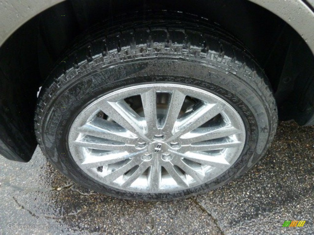 2012 MKX AWD - Mineral Gray Metallic / Charcoal Black photo #11