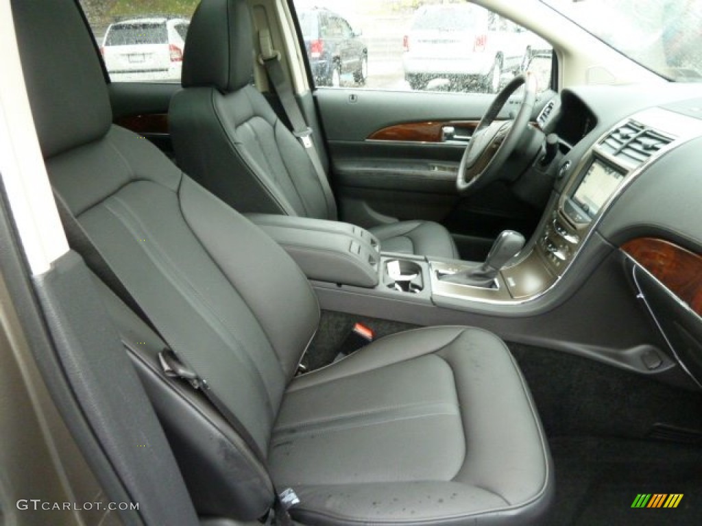 2012 MKX AWD - Mineral Gray Metallic / Charcoal Black photo #13