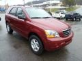 2007 Radiant Red Kia Sorento LX  photo #7