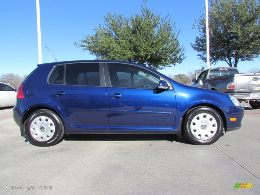 Shadow Blue Metallic 2008 Volkswagen Rabbit 4 Door Exterior Photo #58850148