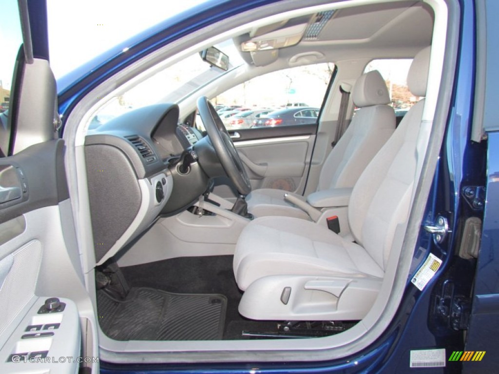 Art Grey Interior 2008 Volkswagen Rabbit 4 Door Photo #58850166