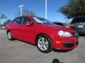 Salsa Red - Jetta SE Sedan Photo No. 7