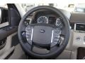 Almond/Nutmeg 2012 Land Rover Range Rover Sport HSE LUX Steering Wheel