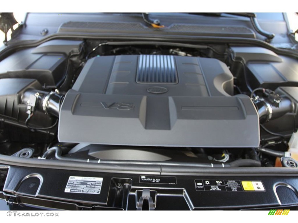 2012 Land Rover Range Rover Sport HSE LUX 5.0 Liter GDI DOHC 32-Valve DIVCT V8 Engine Photo #58851478