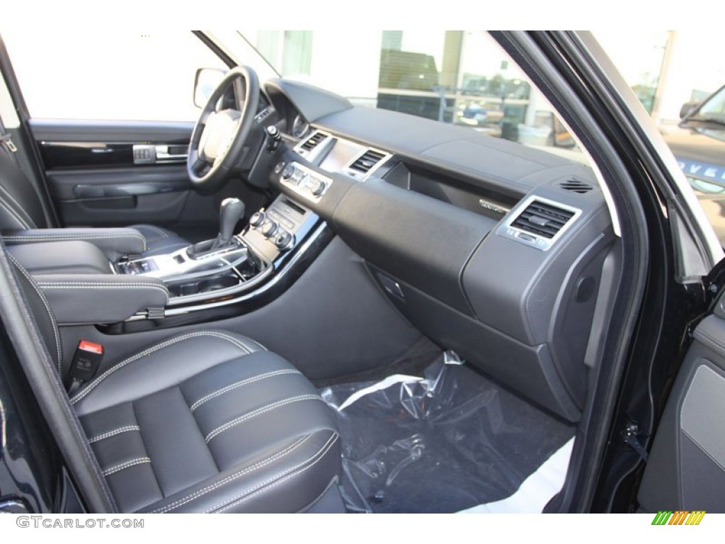 2012 Land Rover Range Rover Sport HSE LUX Ebony Dashboard Photo #58851550