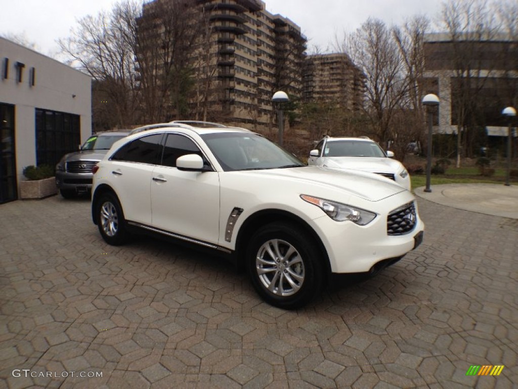 Moonlight White 2011 Infiniti FX 35 AWD Exterior Photo #58851577