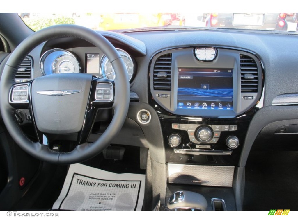 2012 Chrysler 300 S V6 Black Dashboard Photo #58853398