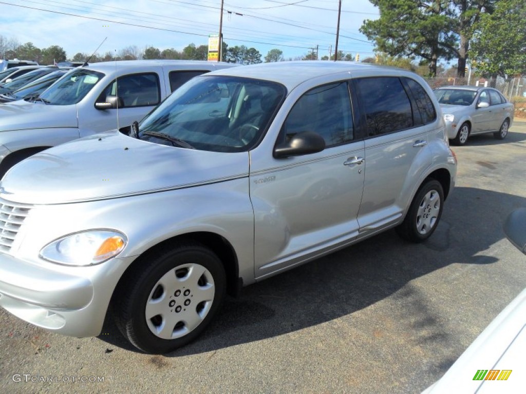 Bright Silver Metallic Chrysler PT Cruiser