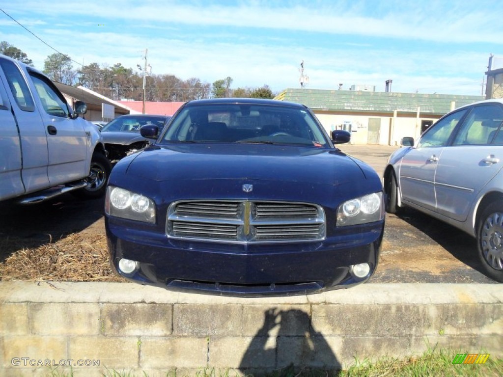 2006 Charger R/T - Midnight Blue Pearl / Dark Slate Gray/Light Graystone photo #1