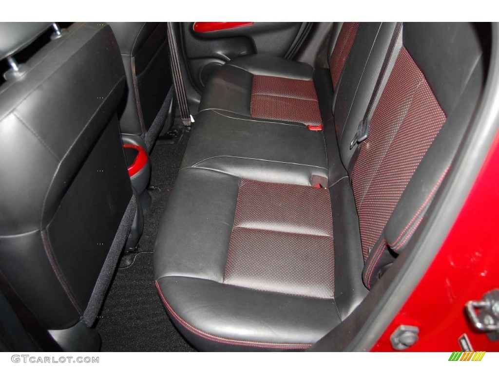 Black/Red w/Red Trim Interior 2011 Nissan Juke SL Photo #58856086