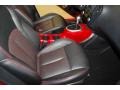 Black/Red w/Red Trim 2011 Nissan Juke SL Interior Color