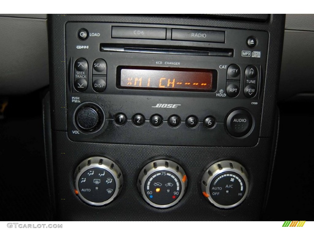 2008 Nissan 350Z Touring Coupe Audio System Photos