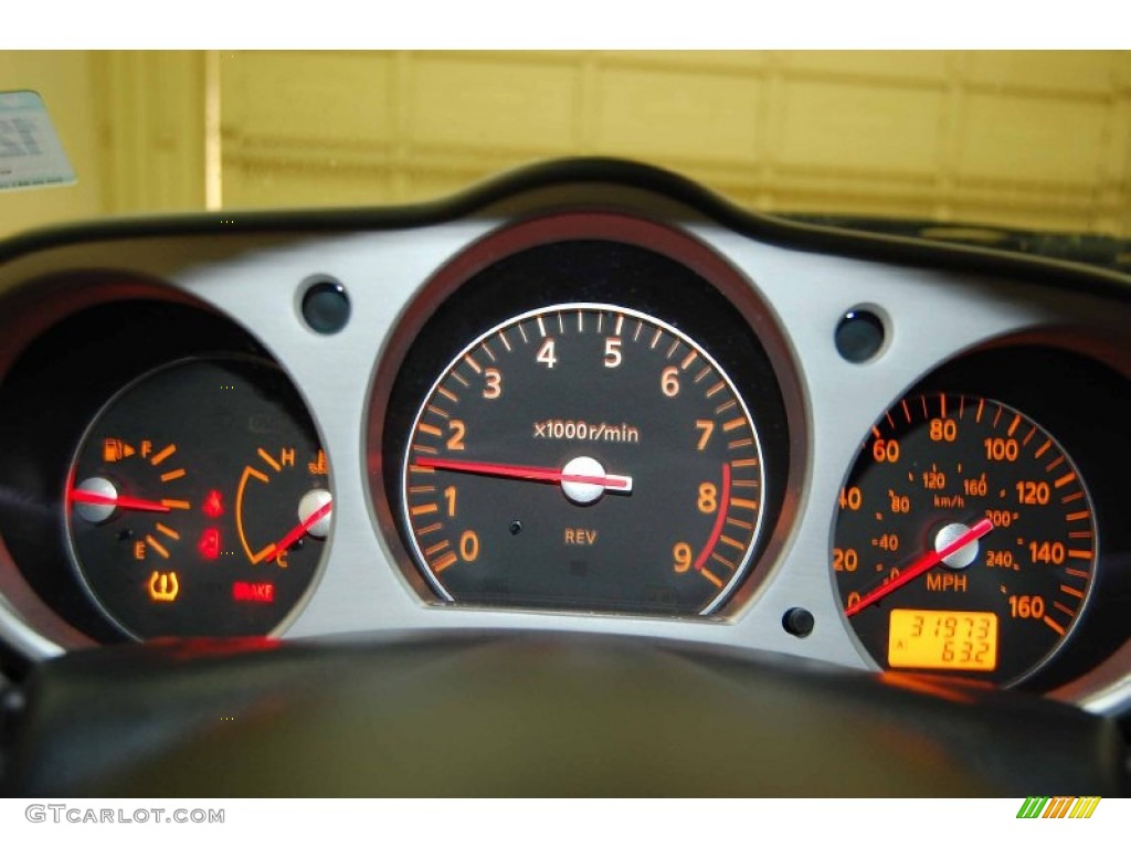 2008 Nissan 350Z Touring Coupe Gauges Photo #58856383
