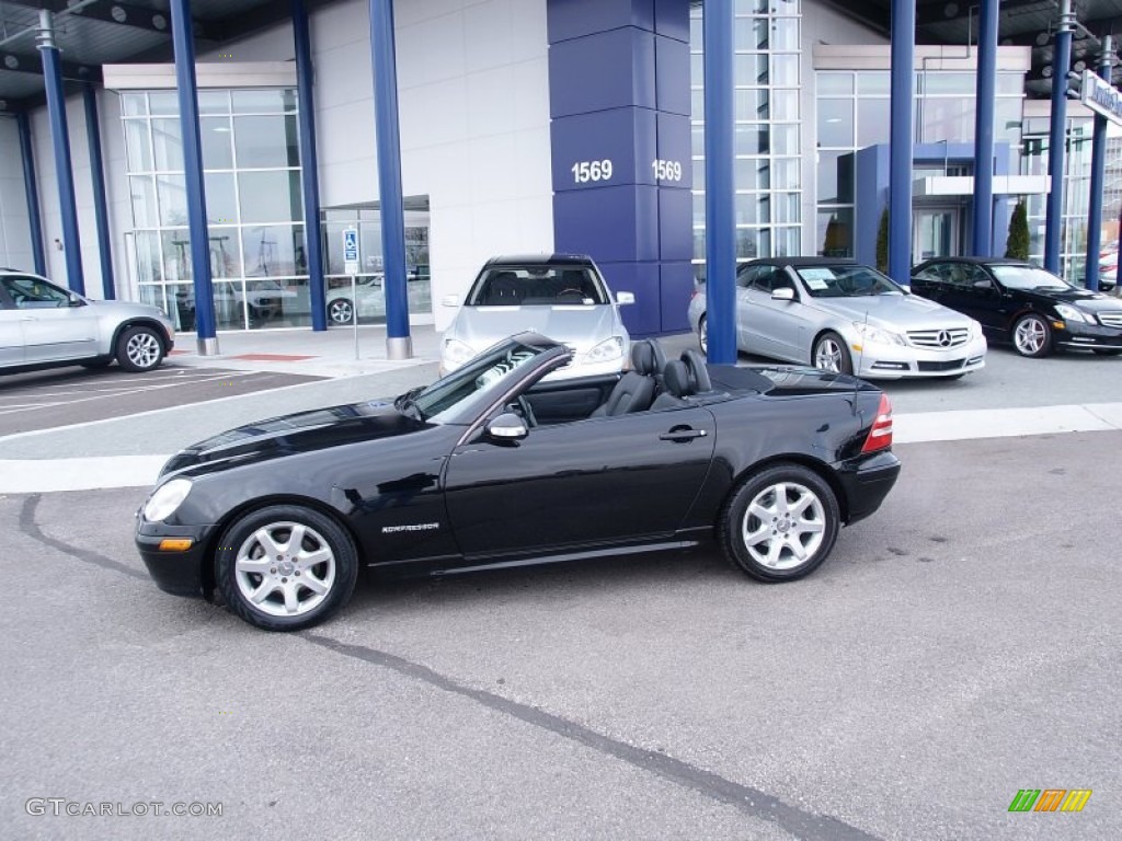 2002 Black MercedesBenz SLK 230 Kompressor Roadster 58853292 Photo 3