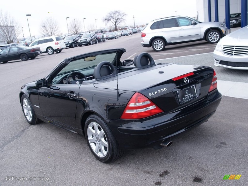 2002 Black MercedesBenz SLK 230 Kompressor Roadster 58853292 Photo 4