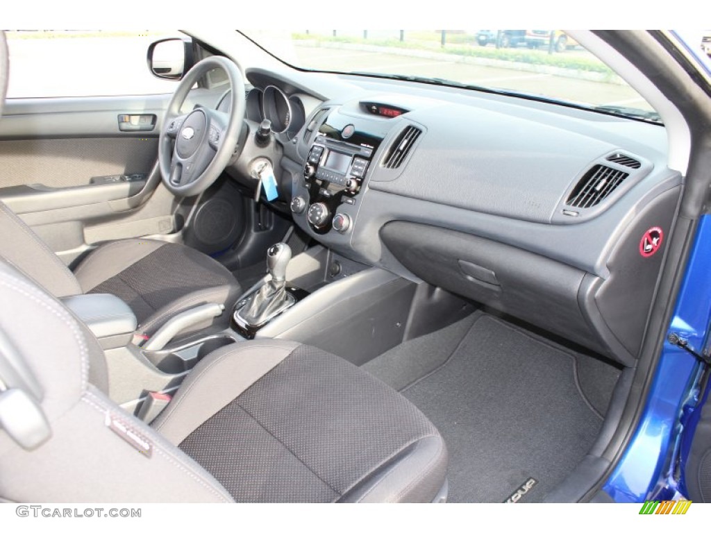 2011 Kia Forte Koup EX Black Dashboard Photo #58857247