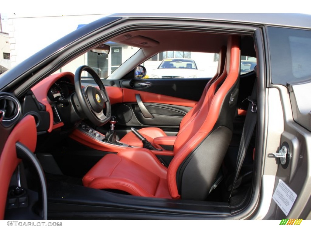 Paprika Interior 2011 Lotus Evora S Coupe Photo #58857700