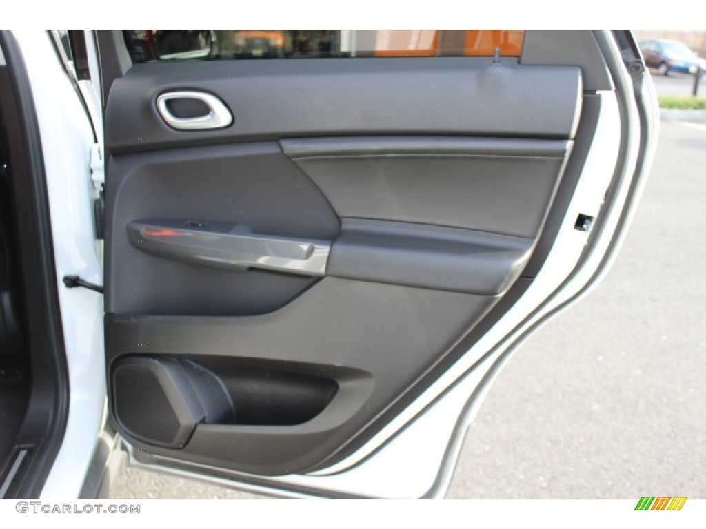 2011 Saab 9-4X Aero XWD Jet Black Door Panel Photo #58858069