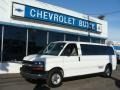 Summit White - Express LT 3500 Extended Passenger Van Photo No. 1
