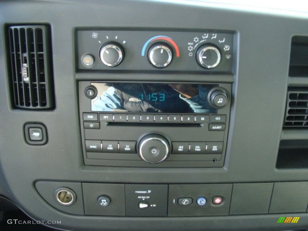 2011 Express LT 3500 Extended Passenger Van - Summit White / Neutral photo #11