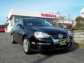 2009 Black Uni Volkswagen Jetta S Sedan  photo #1