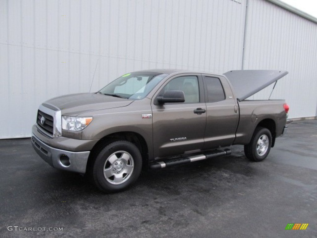 2007 Tundra SR5 Double Cab 4x4 - Pyrite Mica / Beige photo #1