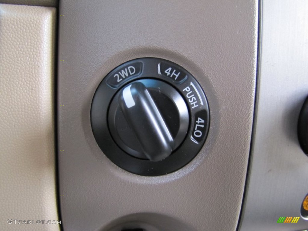 2008 Nissan Titan XE Crew Cab 4x4 Controls Photo #58860223