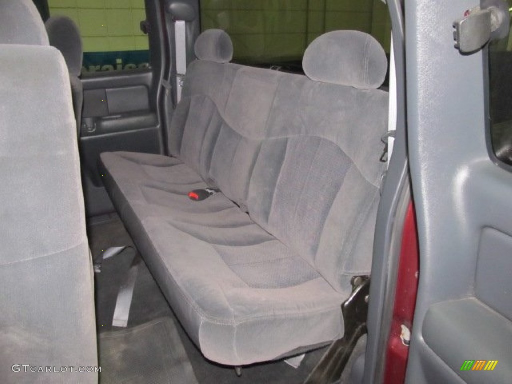 2002 Silverado 1500 LS Extended Cab 4x4 - Dark Carmine Red Metallic / Graphite Gray photo #11
