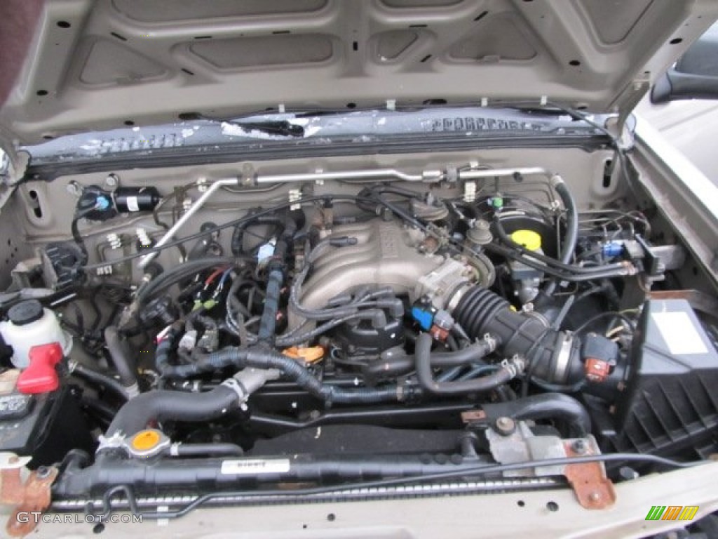 2004 Nissan Frontier XE V6 King Cab 4x4 3.3 Liter SOHC 12-Valve V6 Engine Photo #58860800