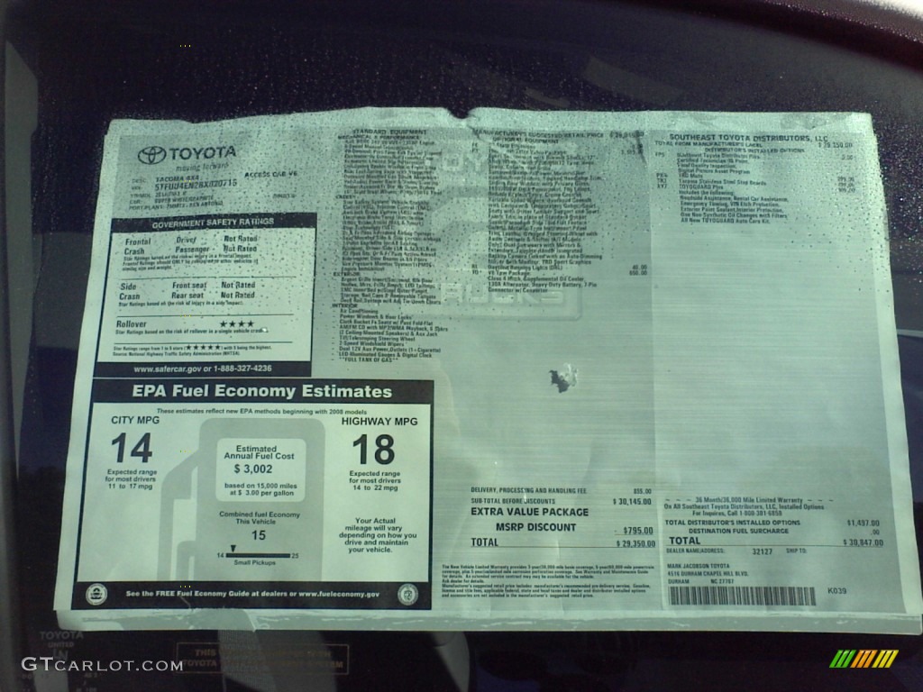 2011 Tacoma V6 TRD Sport Access Cab 4x4 - Super White / Graphite Gray photo #17