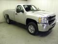 2012 Silver Ice Metallic Chevrolet Silverado 2500HD Work Truck Regular Cab  photo #1